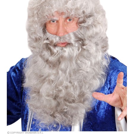 "GREY MULTICHARACTER BEARD" in box