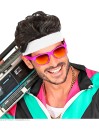 "80's NEON GLASSES WITH REVO LENSES" 4 colors assorted