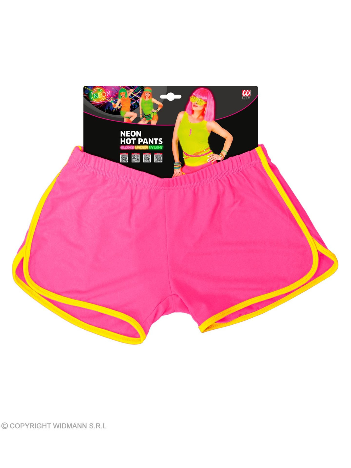 "NEON PINK HOT PANTS"