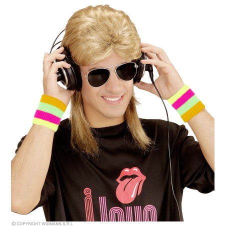 Pair of "MULTICOLOR NEON WRISTBANDS"