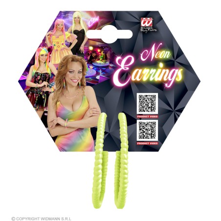 Neoonkollased kõrvarõngad | Maskeraad