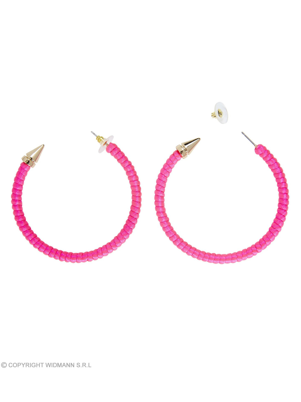 Pair of "NEON PINK EARRINGS"
