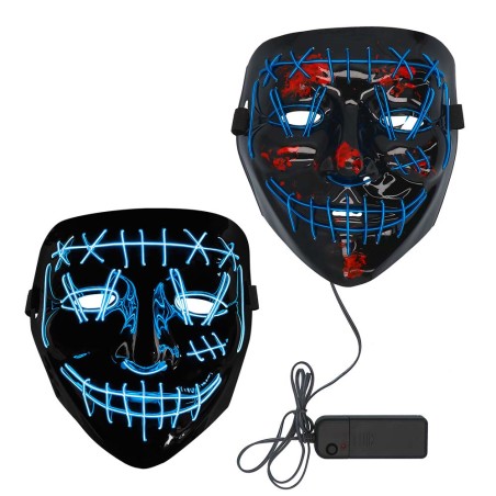 LED killer mask siniste tuledega