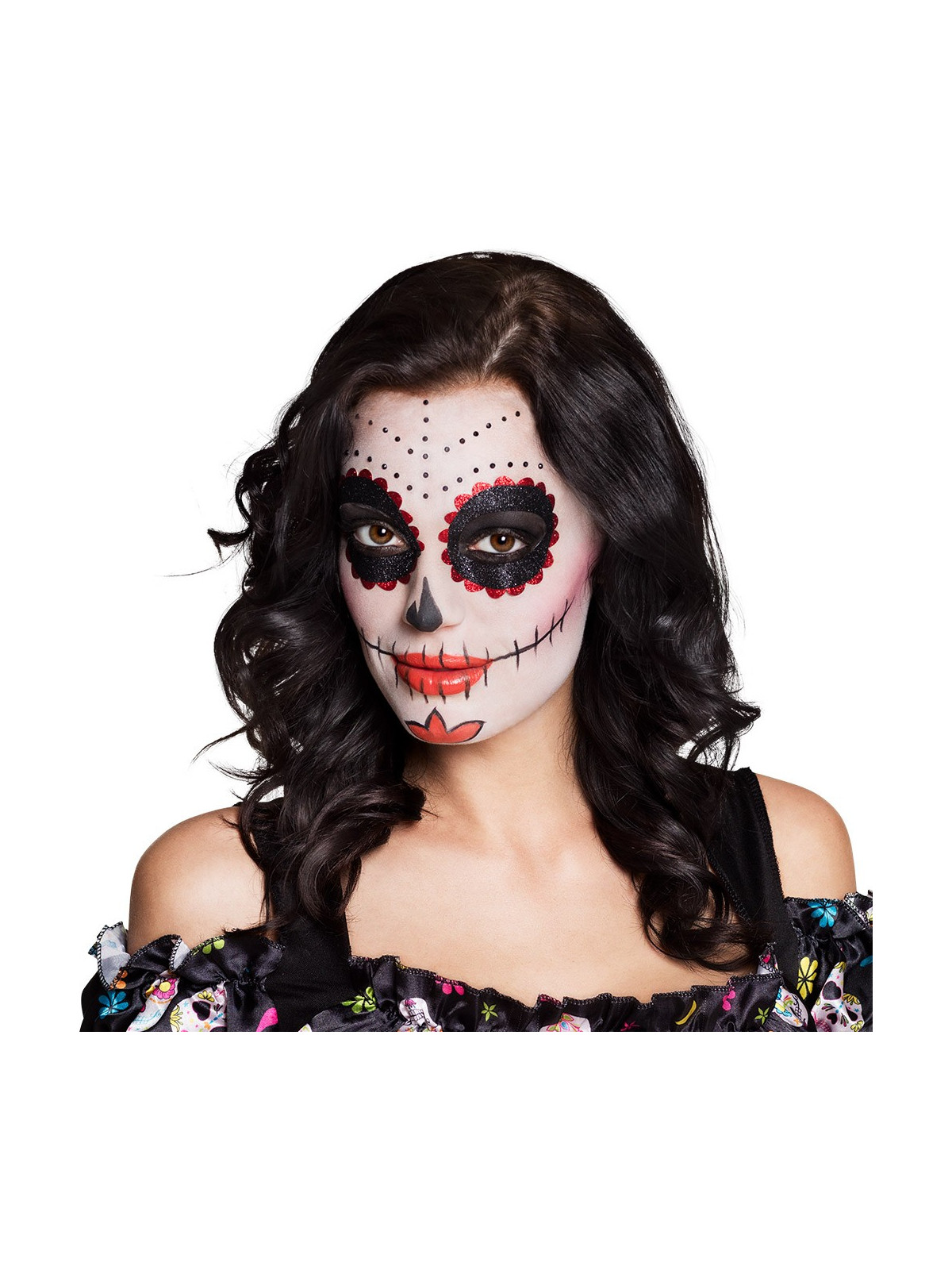 Day of The Dead näovärvide komplekt