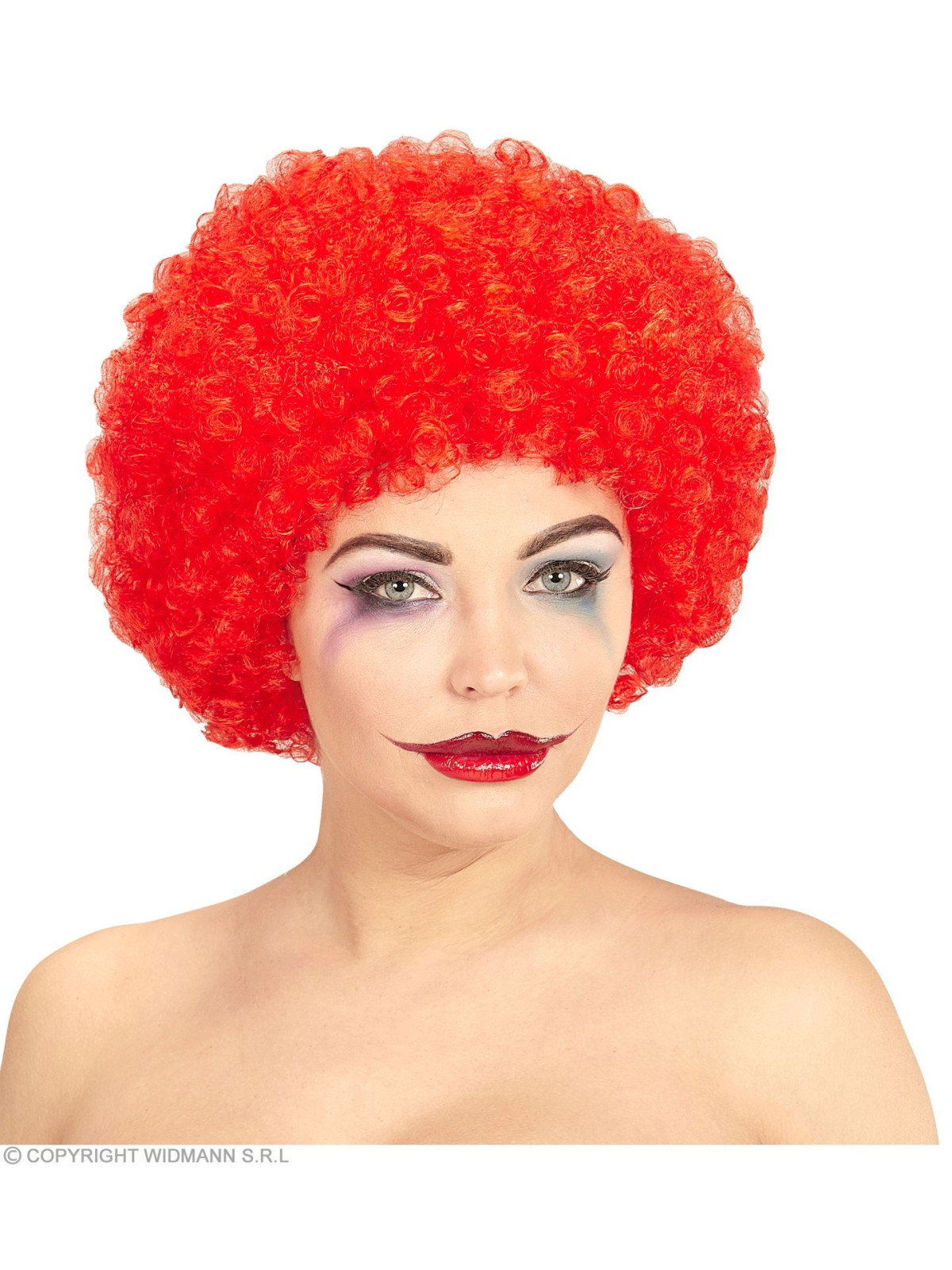 Punane klouni parukas