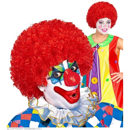 Punane klouni parukas