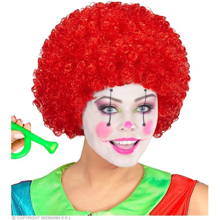 Punane klouni parukas
