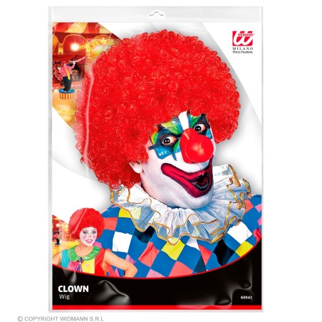 Punane klouni parukas