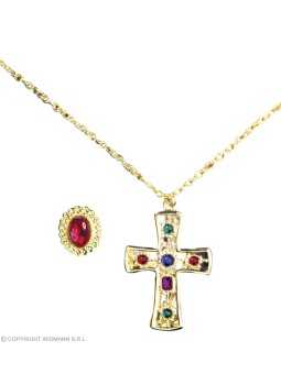 Kuninga kalliskividega rist...