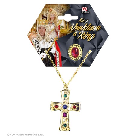 Kuninga kalliskividega rist ja sõrmus | Maskeraad