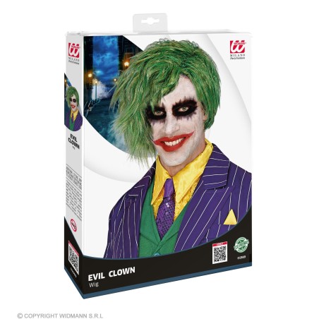 Jokkeri parukas täiskasvanutele | Maskeraad