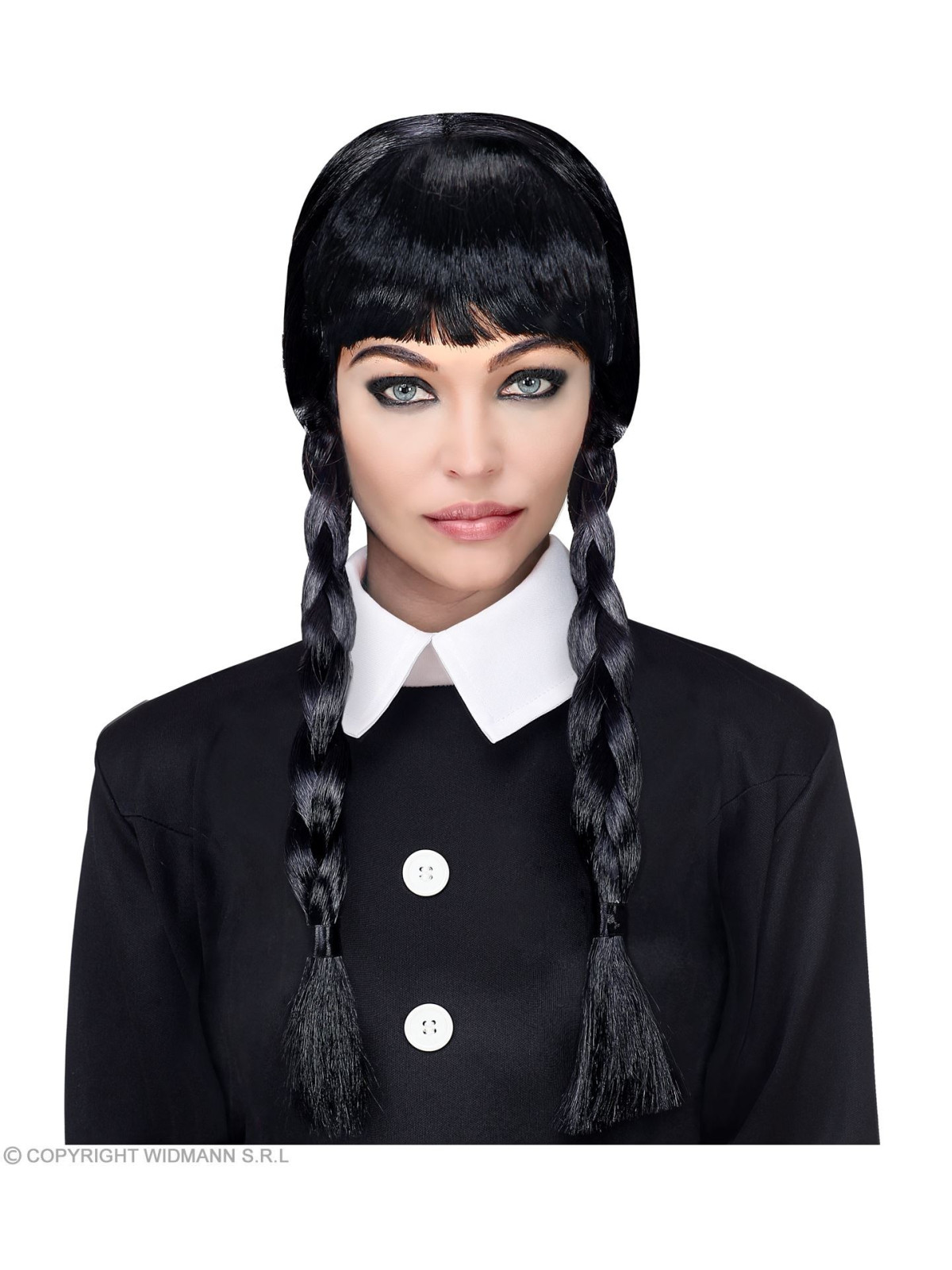 Must patsidega ja tukaga parukas | Maskeraad