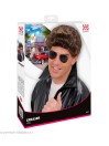 Pruun 50ndate meeste parukas Grease | Maskeraad