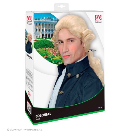 Barokk patsiga blond parukas