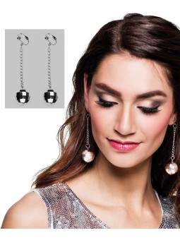 Diskopall kõrvarõngad klõpsuga