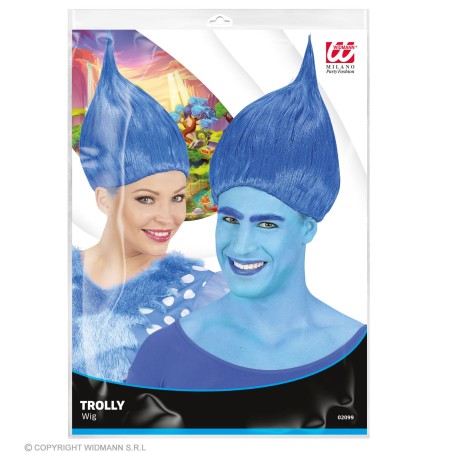 Sinine trolli parukas | Maskeraad