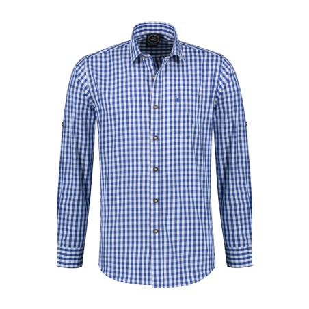 Baieri rahvariide päevasärk sinise suure ruuduga | Maskeraad