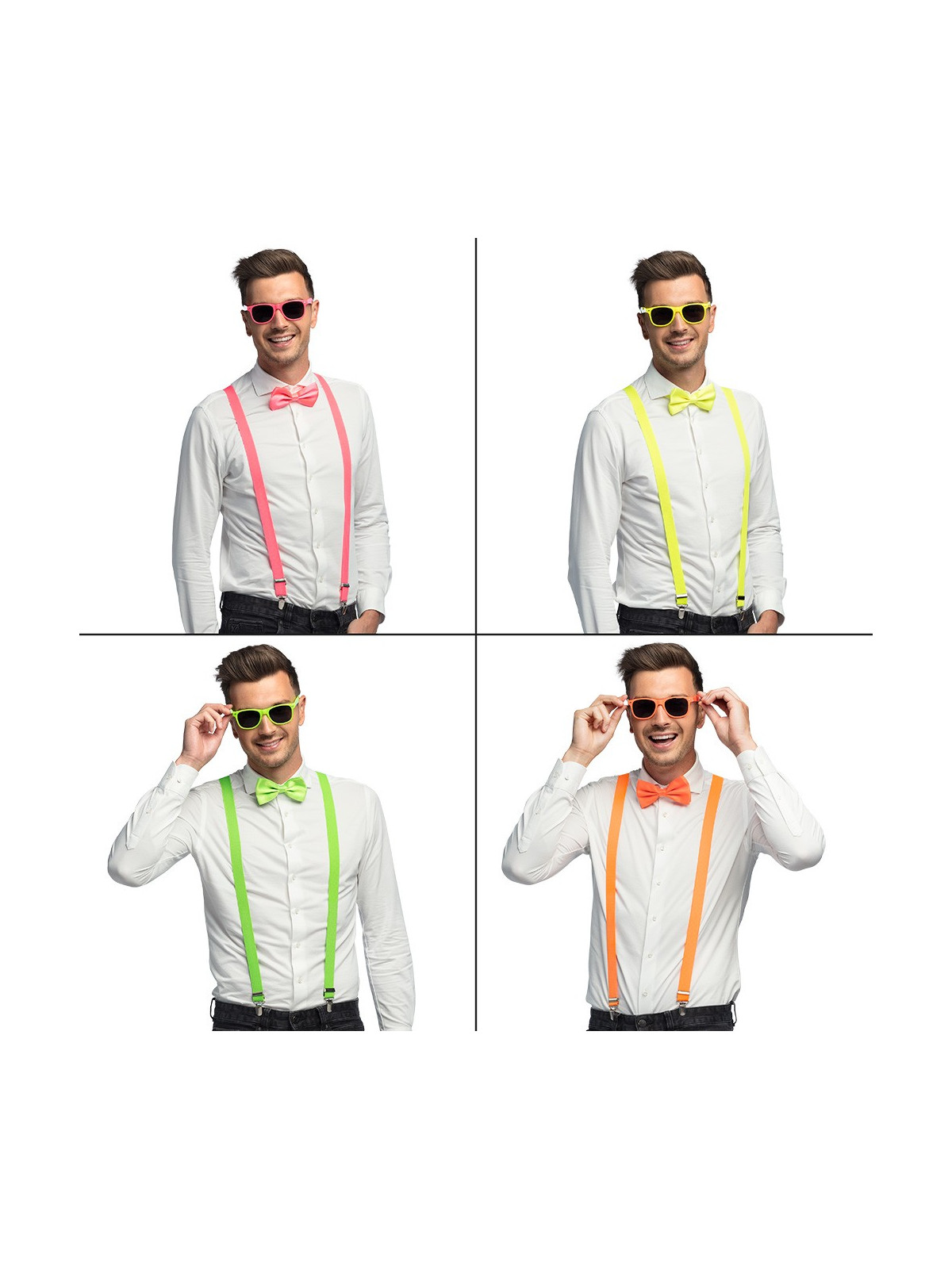 Neoonsete aksessuaaride komplekt | Maskeraad