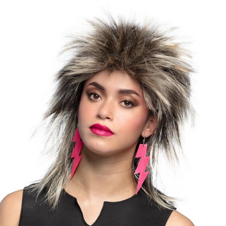 Rippuvad kõrvarõngad roosa välk | Maskeraad