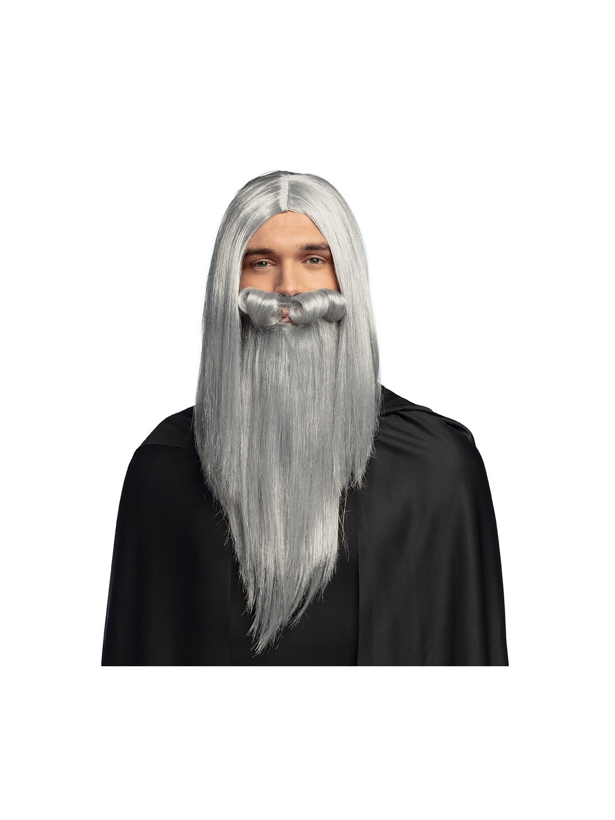 Hall pikk habe ja parukas