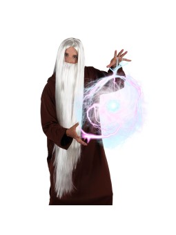 Valge väga pikk habe ja...