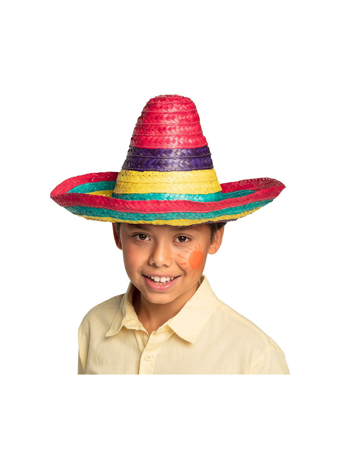Laste värviline sombreero