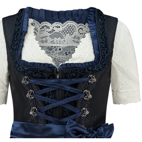 Delux Baieri tumesinine kleit pits põllega | Maskeraad