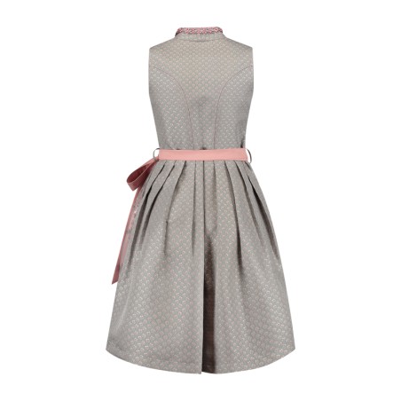 Delux halli roosa mustriline Baieri kleit pitspõllega