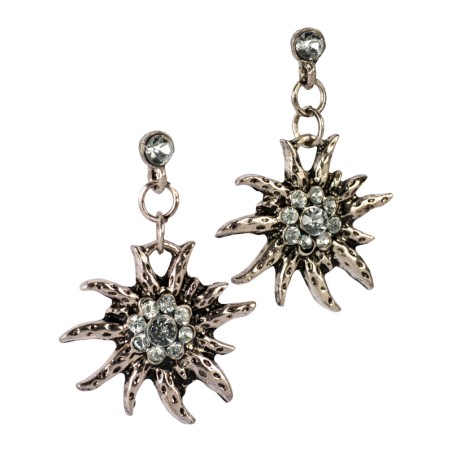 Baieri teemalised kõrvarõngad edelweiss