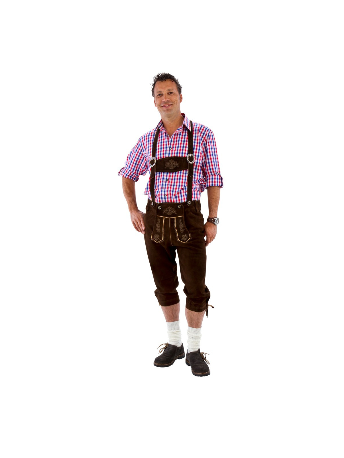 Baieri meeste nahast põlvpüksid | Maskeraad