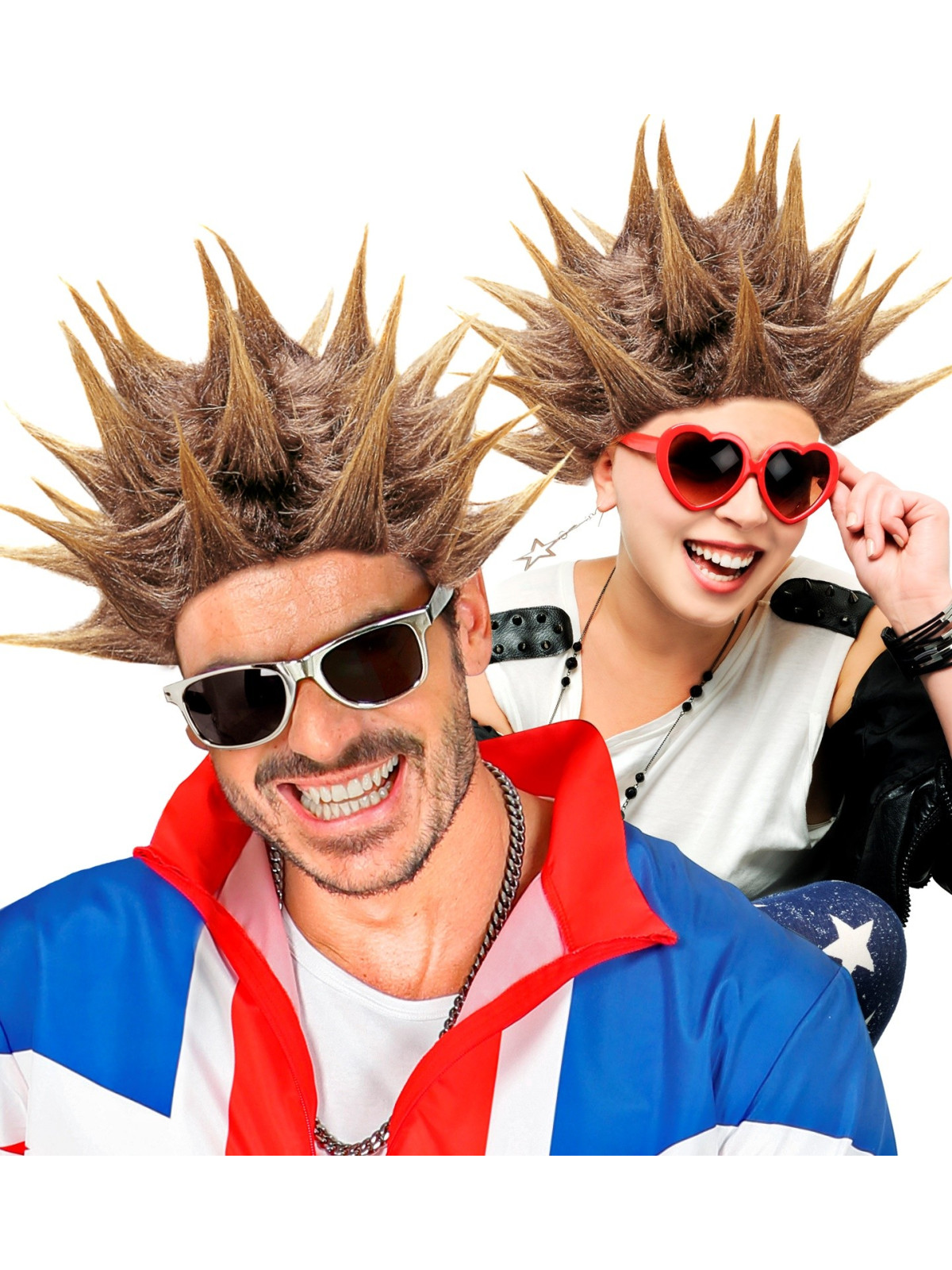 Punk parukas ogadega