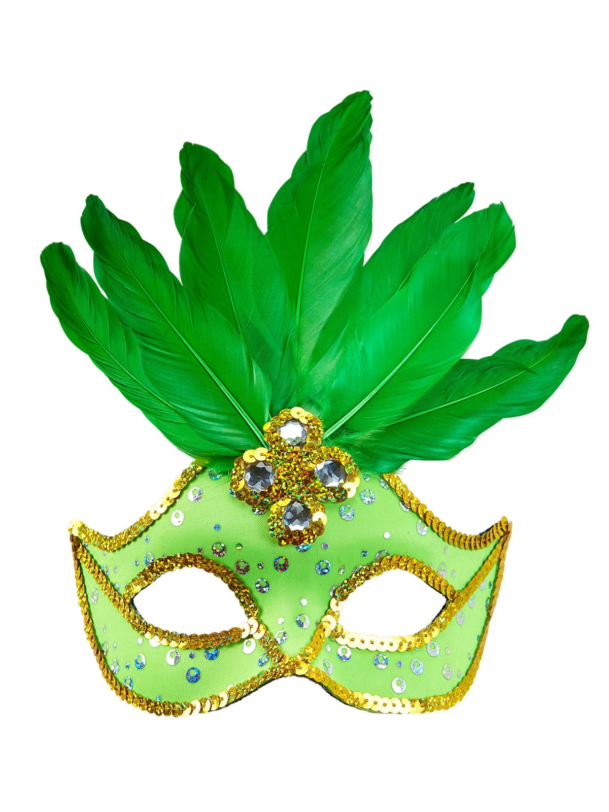 Neoonroheline sulgedega mask | Maskeraad