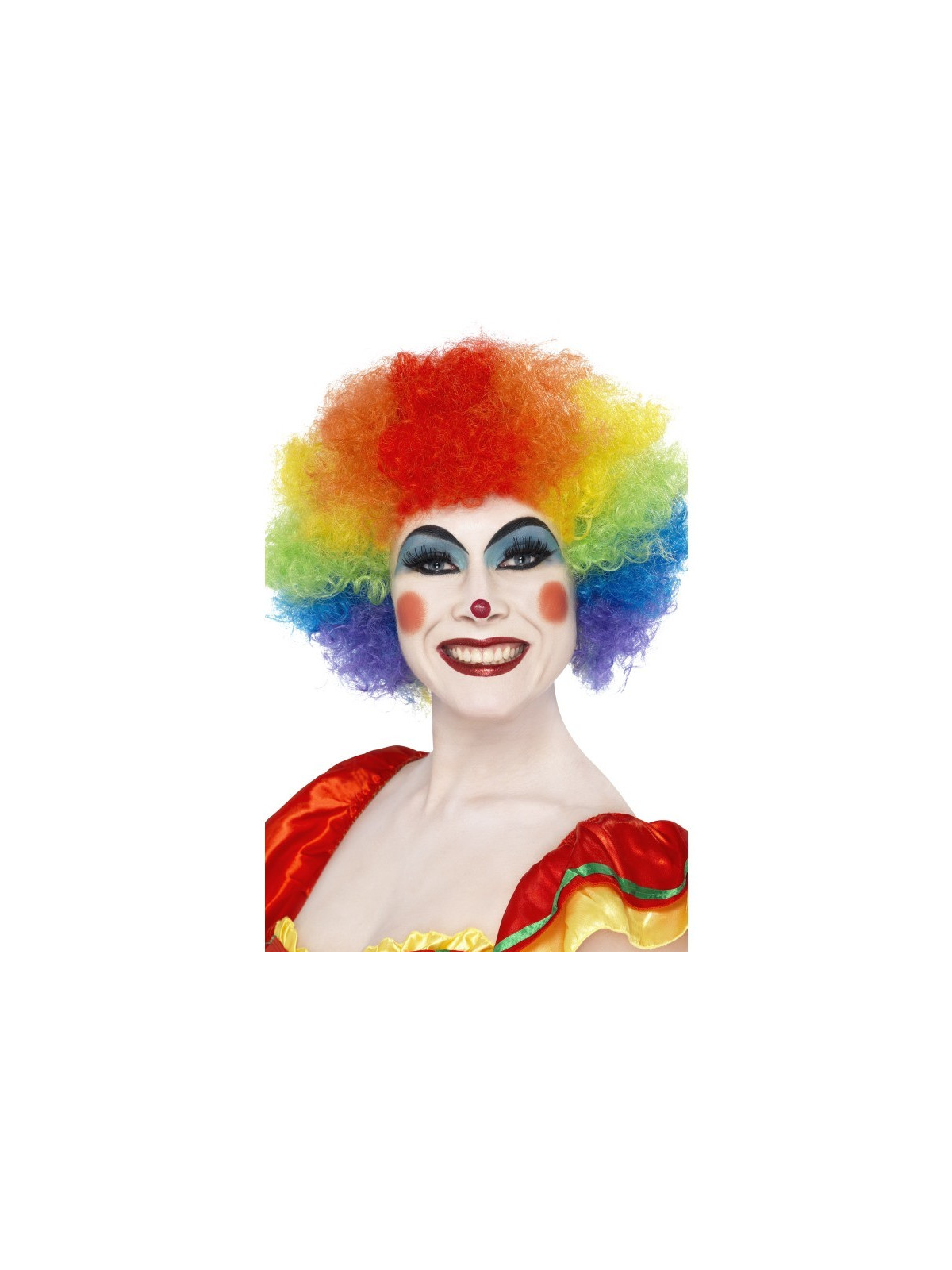 Värviline klouni parukas | Maskeraad