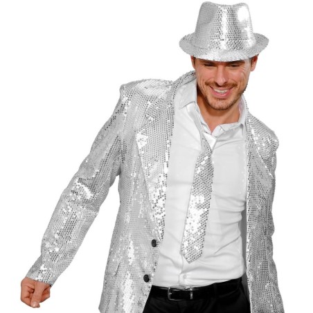 Hõbe litter pikk lips