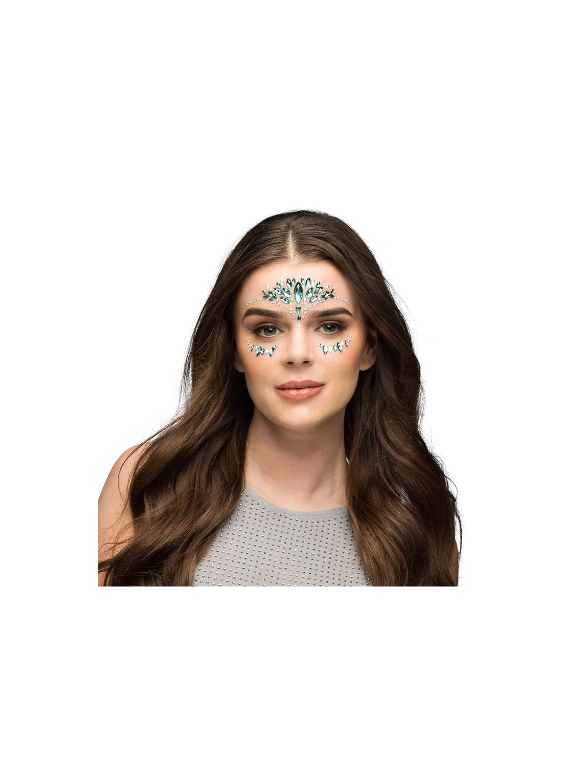 Näo kleebitavad kristallid/kivid mereroheline