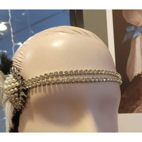 Peaehe pärlilille ja teemantkaunistusega | Maskeraad