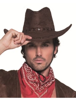 Pruun kauboi kaabu pehmest...