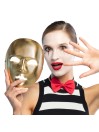 Kuldne miimi mask | Maskeraad