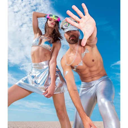 Festivali hõbedane ketiga müts