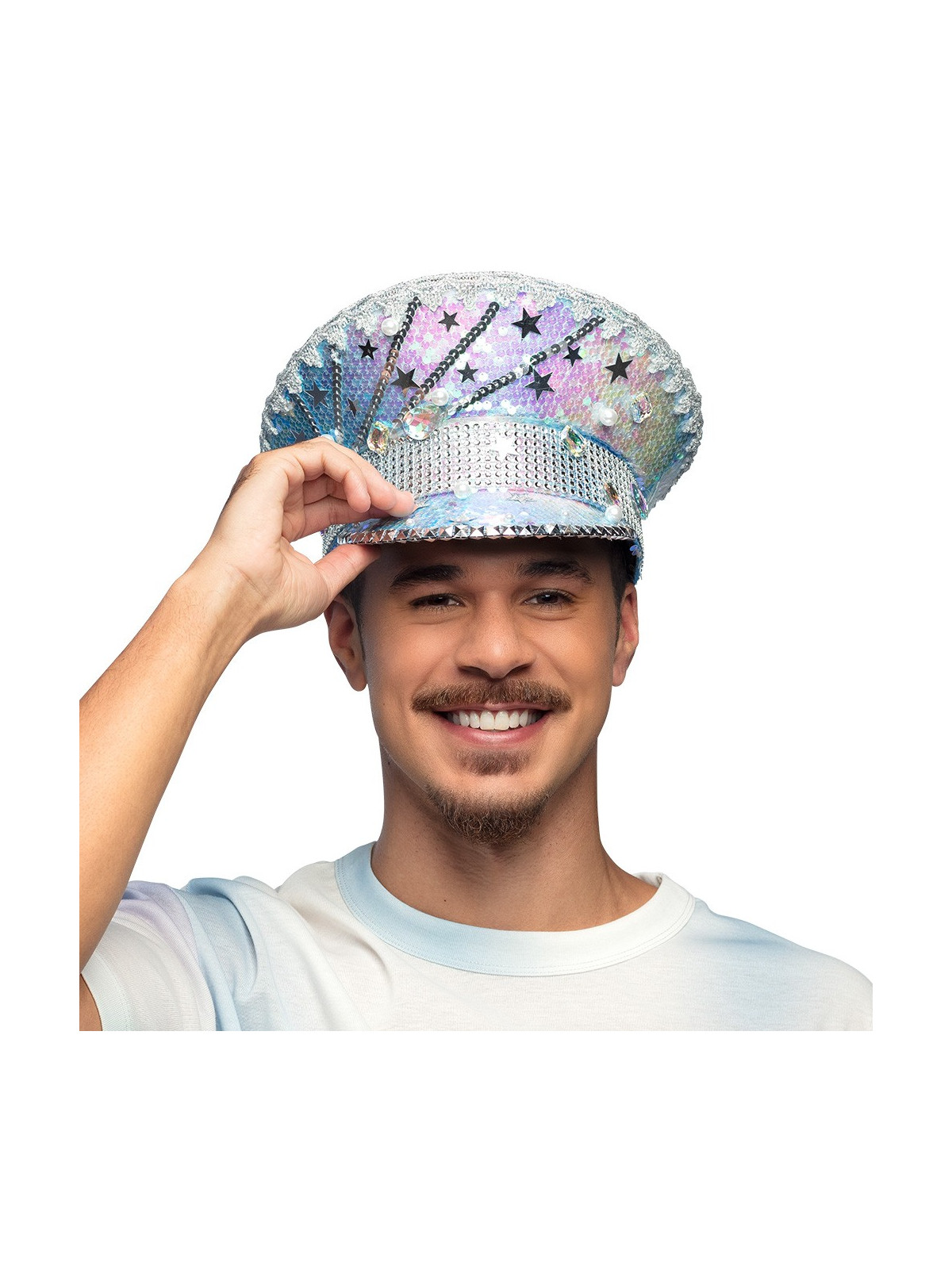 Festivali nokamüts litrite ja tähtedega