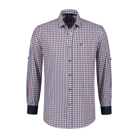 Baieri rahvariide päevasärk sinipunavalge ruuduga | Maskeraad