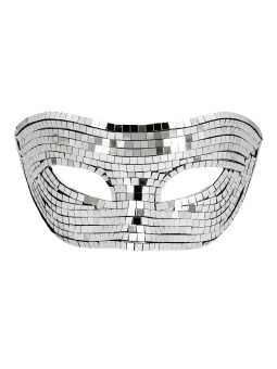 Hõbedaste peeglitega mask