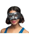 Hõbedaste peeglitega mask