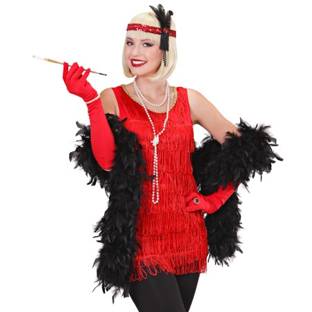 20-30ndate punane litter peaehe sulgede ja pärlitega