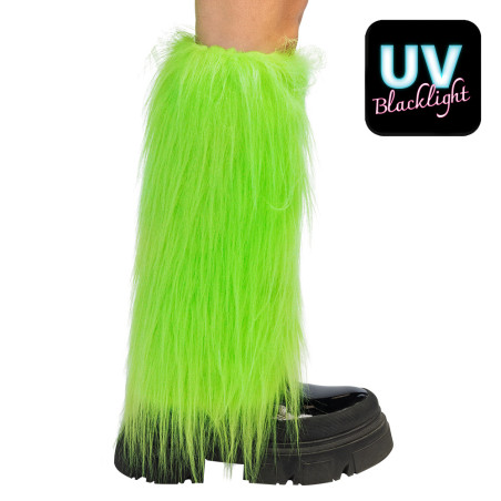 Noonrohelised karusnahksed säärised UV | Maskeraad