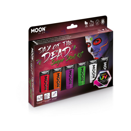 Moon glow intensiivsed näo/kehavärvid komplektis UV