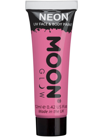 Moon Glow neoon pastell roosa UV näo/kehavärv