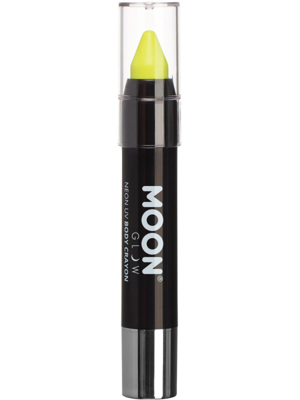 Moon Glow neoon pastell kollane UV näo/kehavärvi kriit