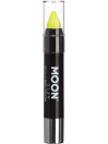 Moon Glow neoon pastell kollane UV näo/kehavärvi kriit