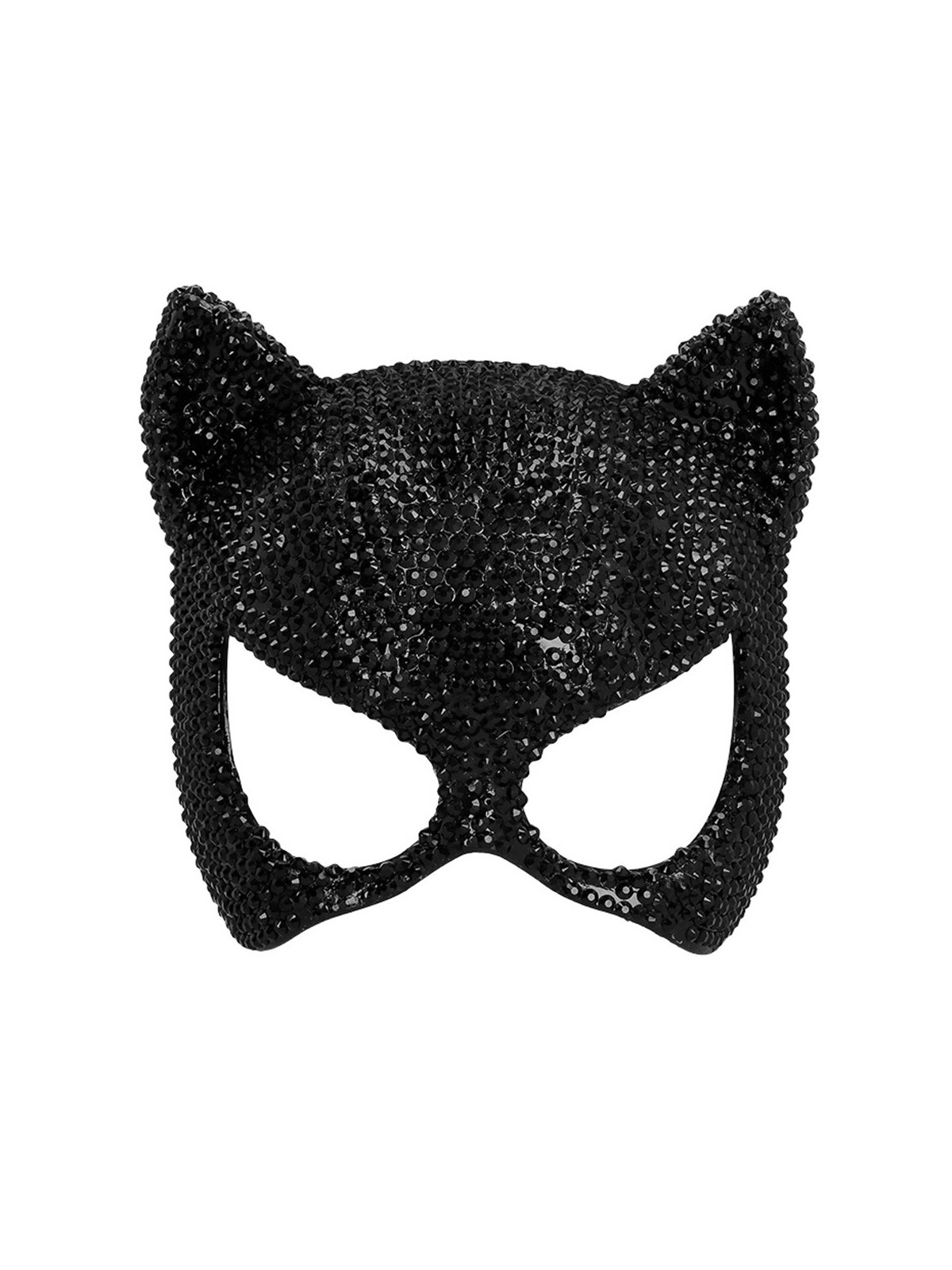 Kassi mask miraaž mustade kristallidega